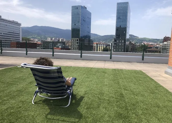 Frente Al Guggenheim. Urbanizacion De Lujo En El Centro Appartement Bilbao